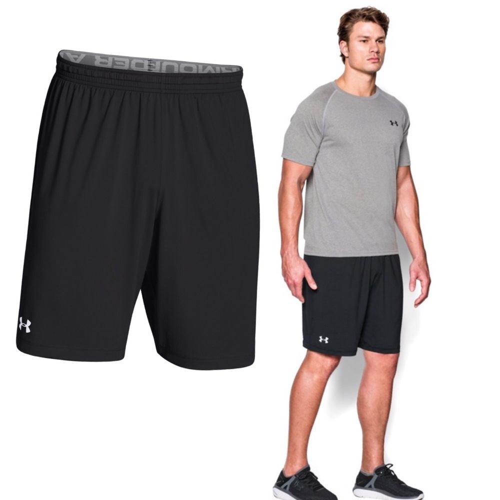 Under Armour Men's Black Team Raid Short